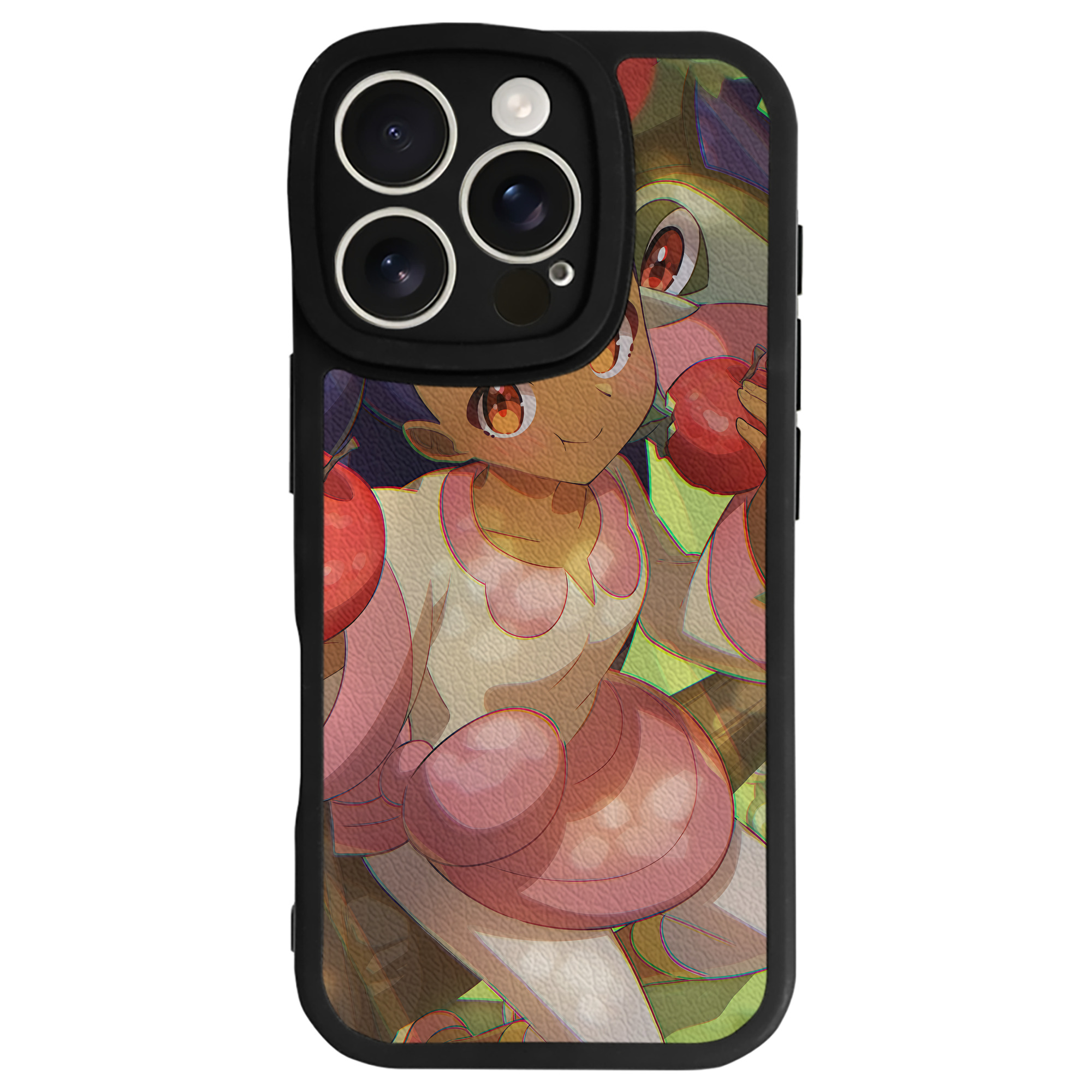 （画像用） ポケットモンスター Pokémon 【iPhone 16シリーズ対応】シリコンスマホケース（レザー調） 材質：シリコン